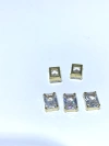 Rectangular zircon accessories, zircon claws, DIY nail art, mobile phone decoration accessories, earrings, necklaces, pendants, heat-resistant Application Scenario